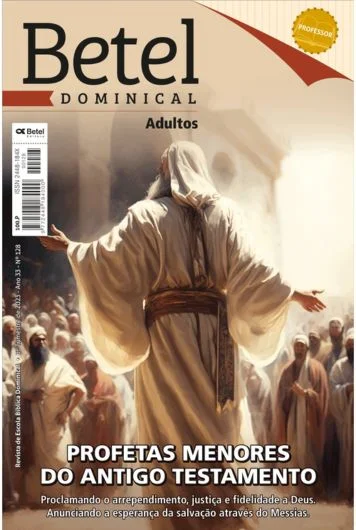 Revista Betel Dominical em PDF - Professor - 3° Trimestre2023 - Editora Betel