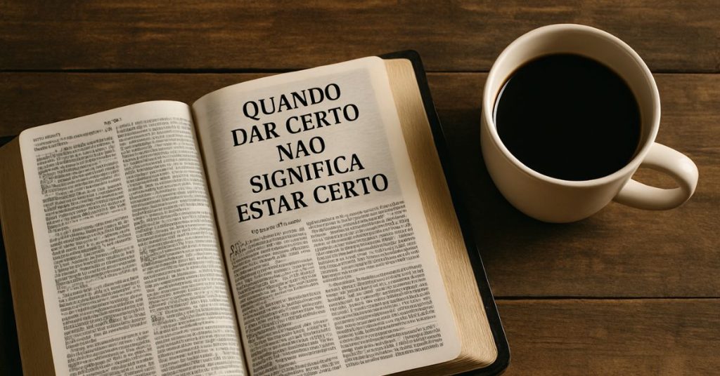 Discernimento: Quando a vontade de Deus vai além do que dá certo 1 Discernimento