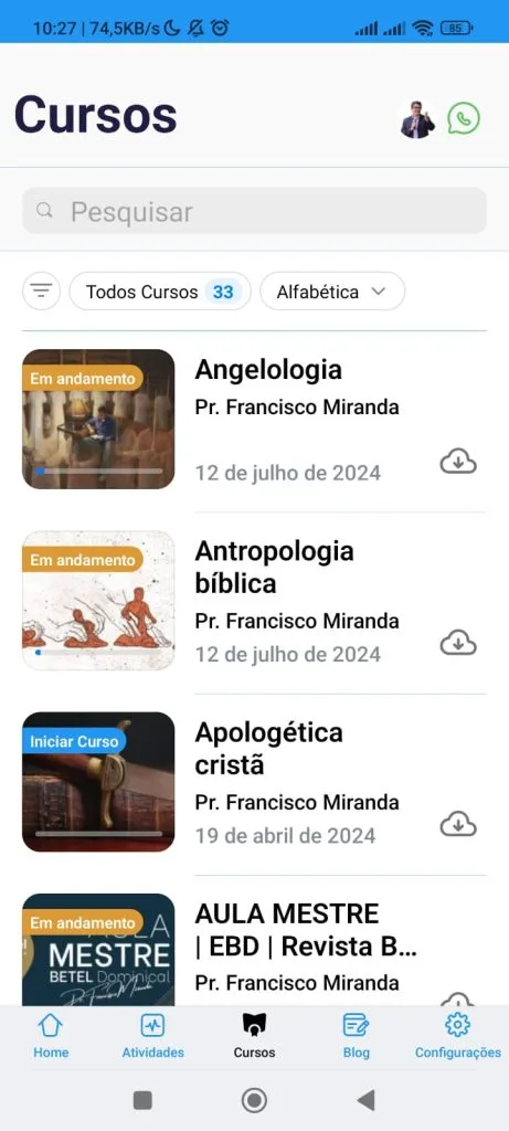 Baixe o nosso App! 5 Teologia24horas