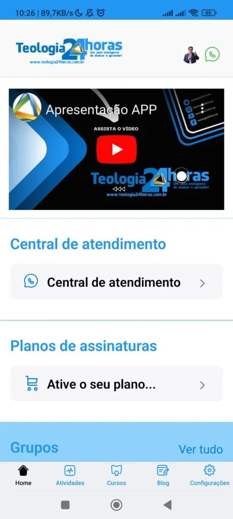 Baixe o nosso App! 2 Teologia24horas