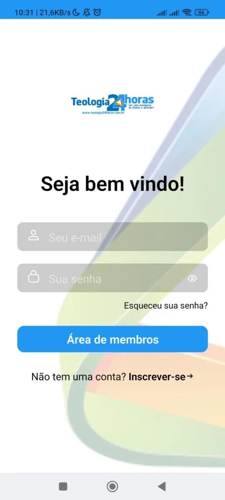 Baixe o nosso App! 1 Teologia24horas